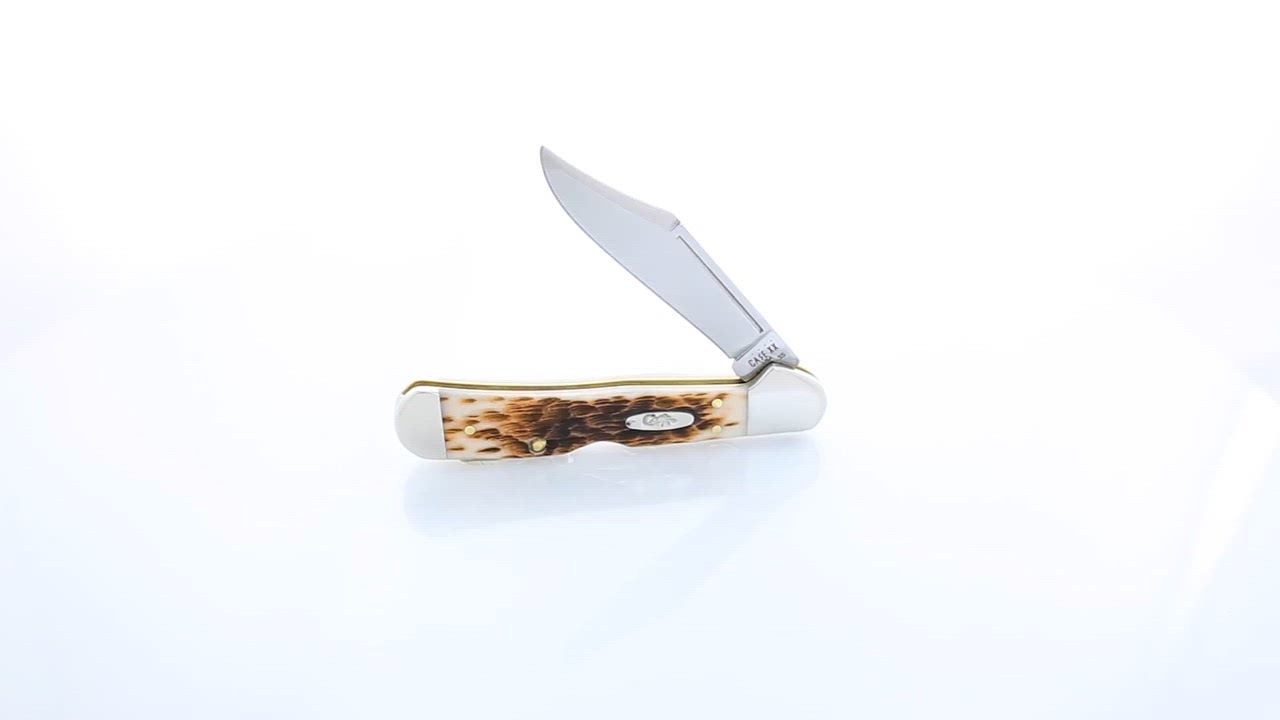 WR Case & Sons Cutlery Co Amber Mini CopperLock                                                                                  - view number 2
