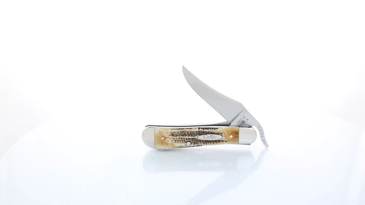 Case® Cutlery 6.5 Bone Stag Russlock Folding Knife - view number 2
