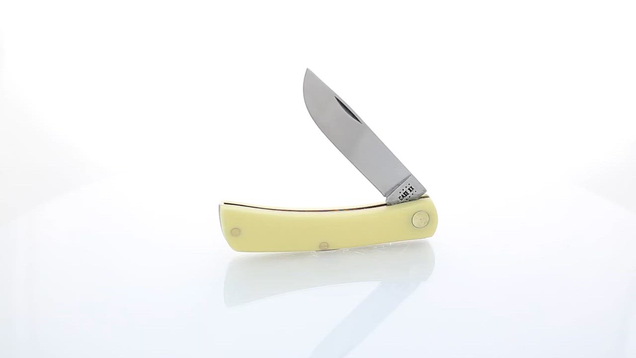 Case® Cutlery Yellow Synthetic Sod Buster Jr.® Folding Knife - view number 2
