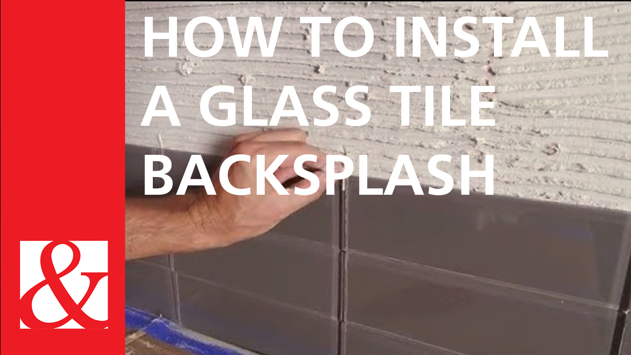 Quick & Easy How to Install a Glass Tile Backsplash Floor & Decor