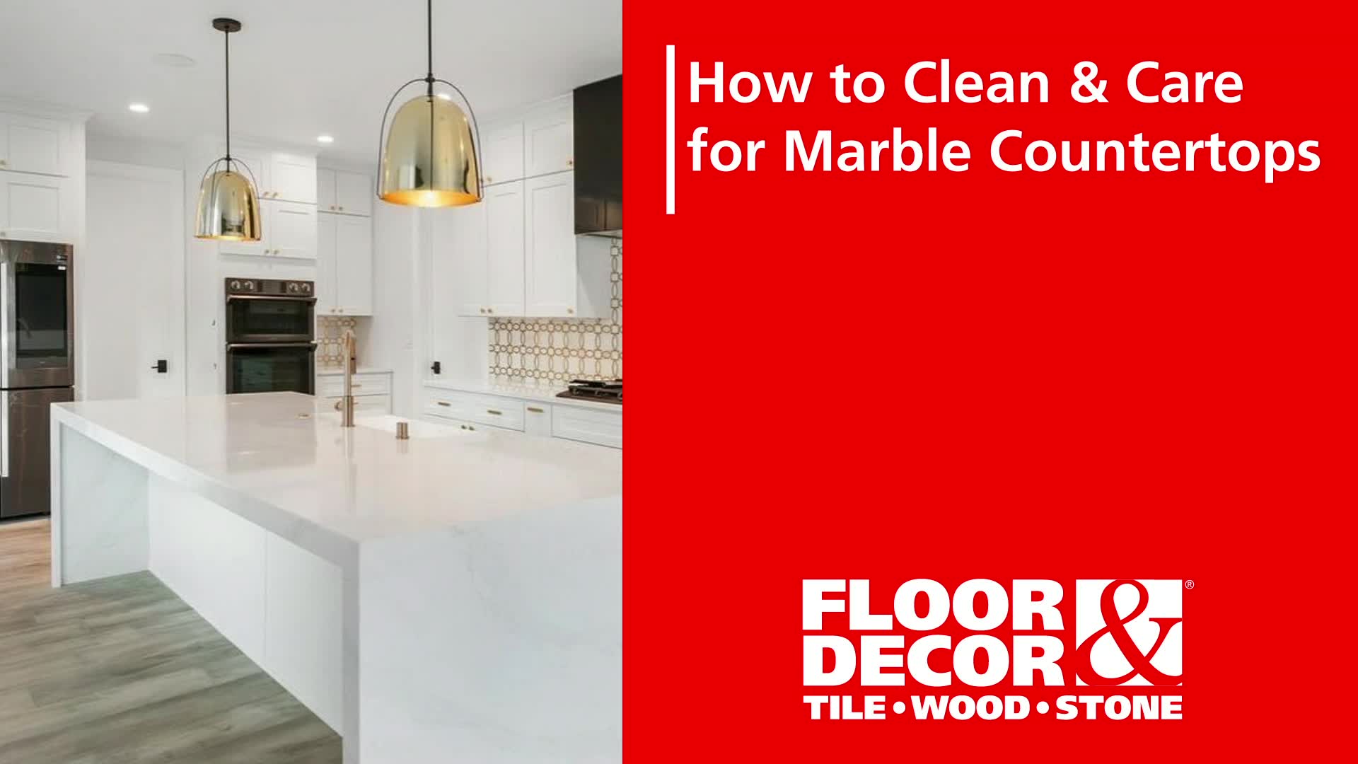 How to Clean and Care for Your Marble Countertops