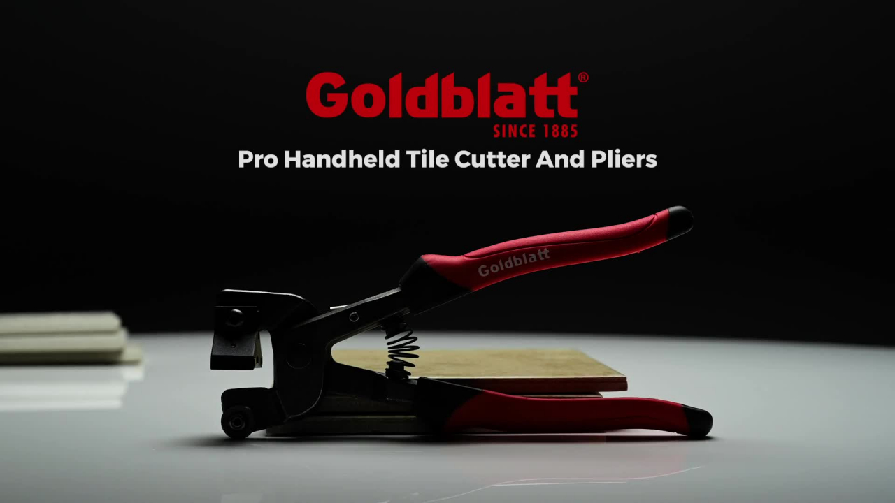 Goldblatt Pro Handheld Tile Cutter and Pliers Floor & Decor