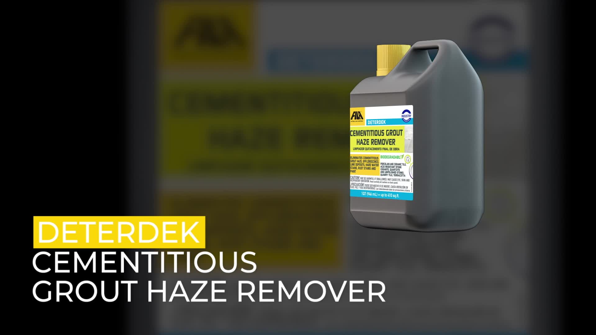 Deterdek 1 Qt. Cementitious Grout Haze Remover