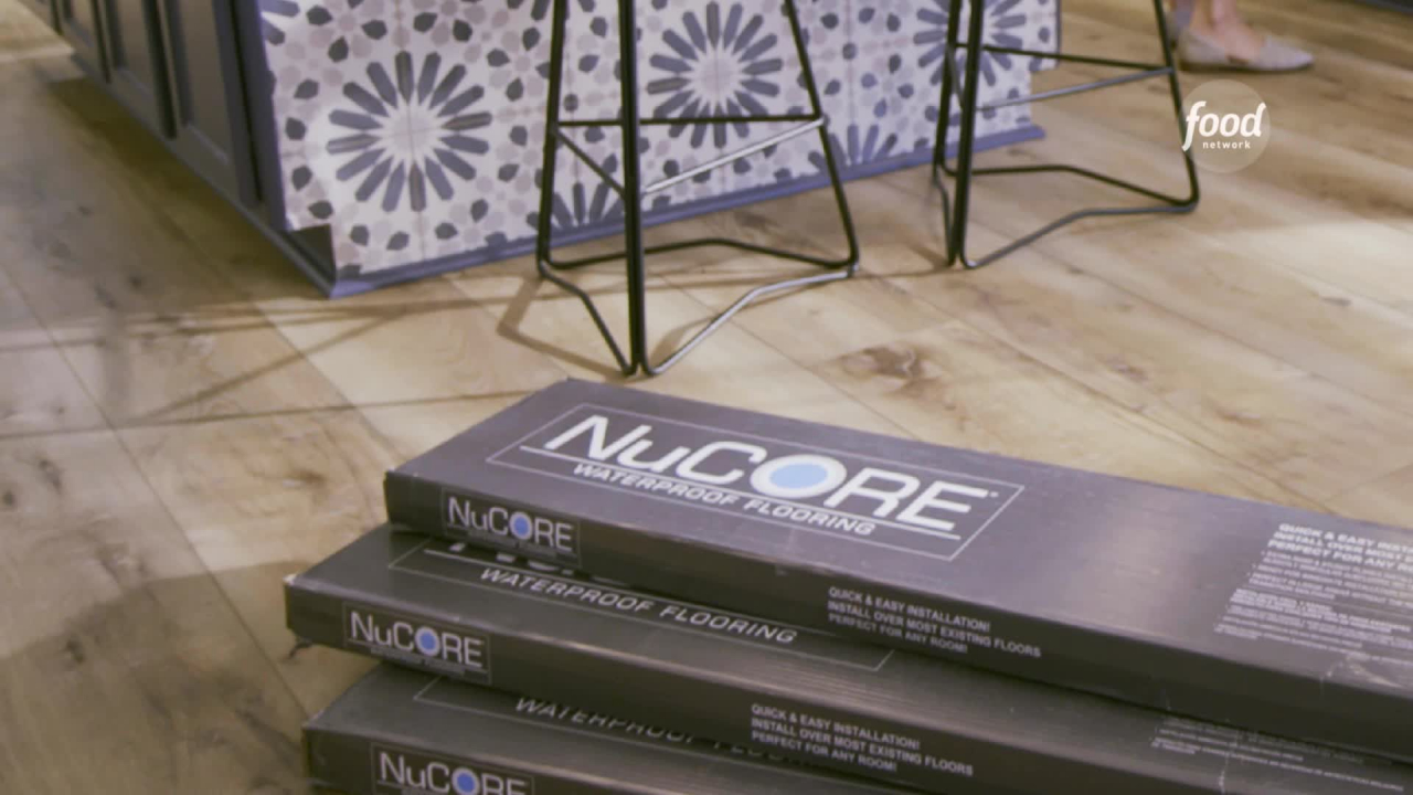 Vibrant Kitchen with Food Network Floor & Decor