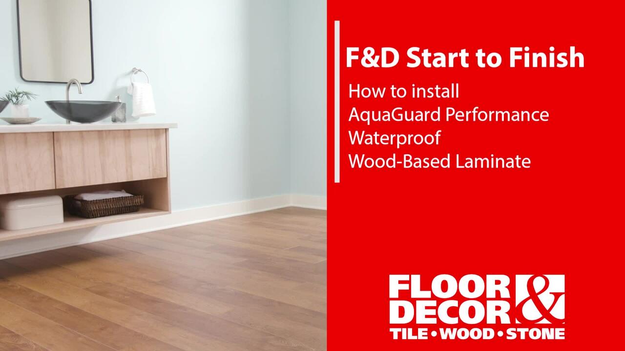 How to Install AquaGuard Performance Floor & Decor
