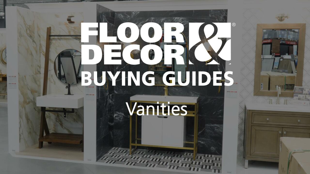 Transform Your Space with Floor Decor Vanities: The Ultimate Guide