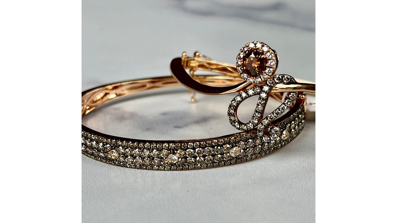 Creatable Le Vian chocolate diamonds Jared.