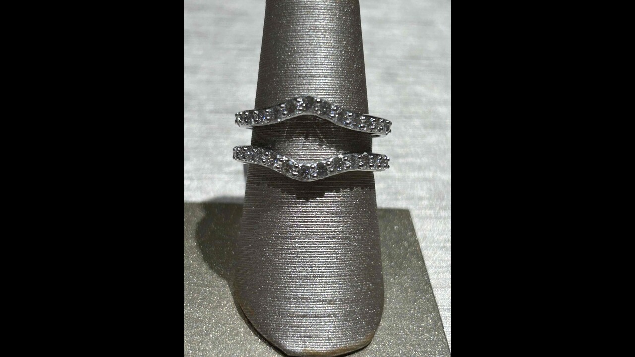 Creatable - White gold diamond enhancer - Jared.