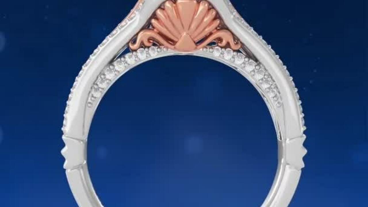 Creatable Enchanted Disney Fine Jewelry Collection inspired by Ariel ( Bridal ) Zales