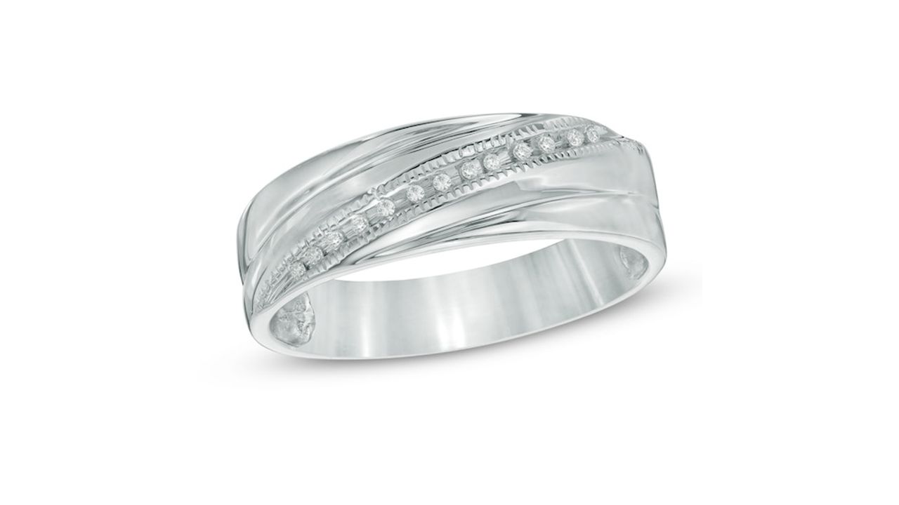 Creatable Wedding Band Fit For a Man Zales
