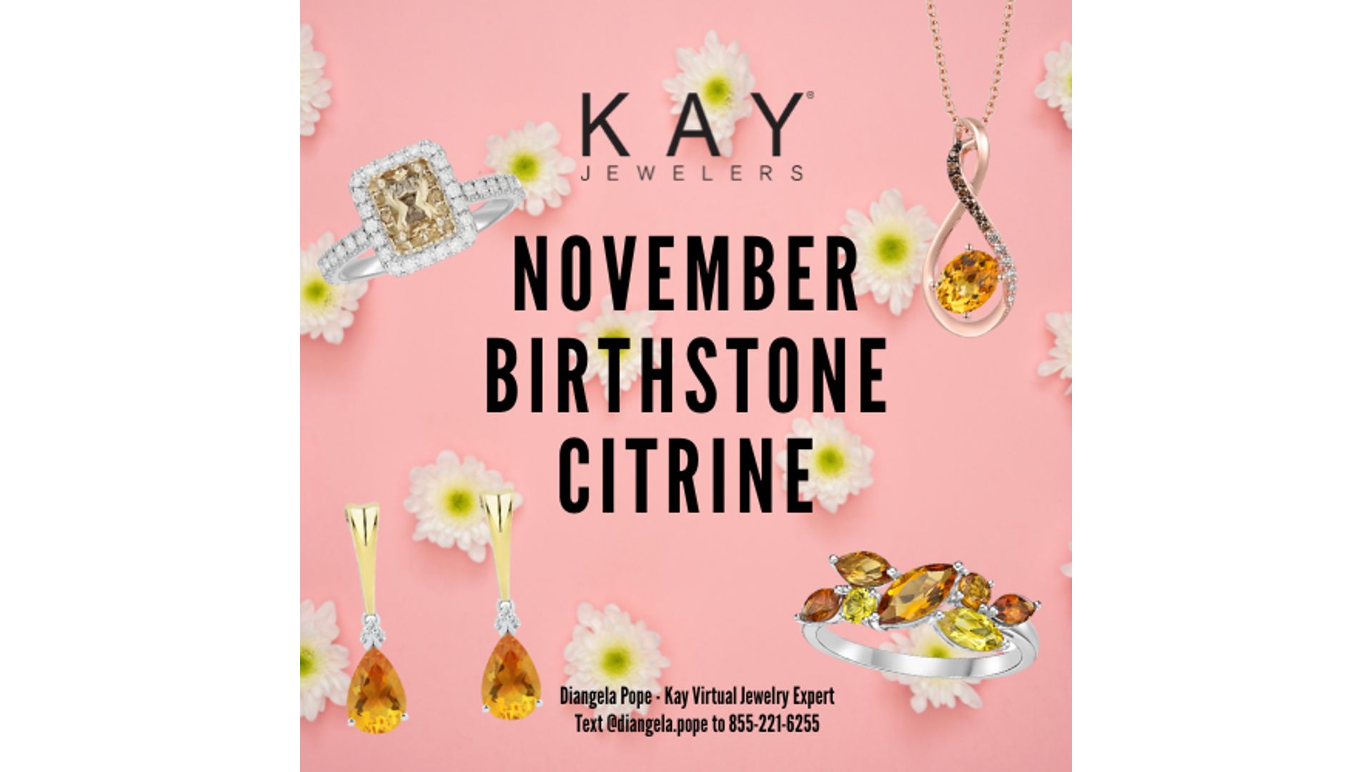 Kay jewelers clearance november birthstone necklace