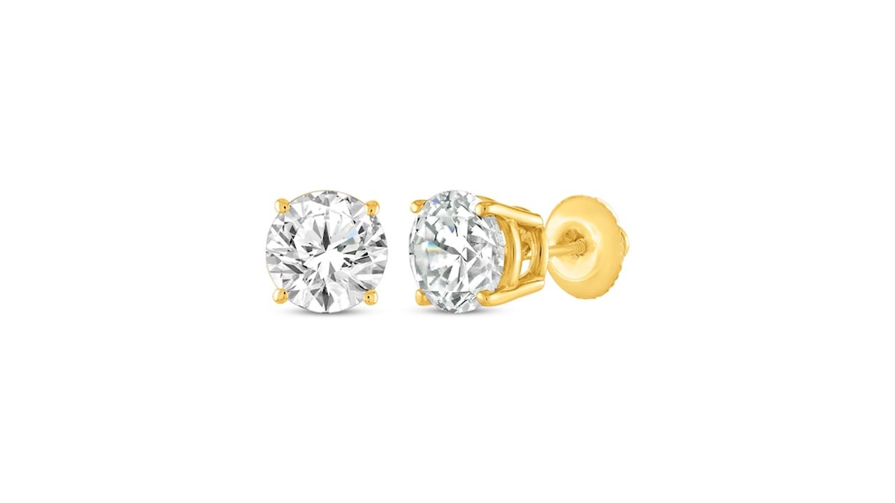 Creatable Solitaire Diamond Earrings Kay Jewelers.