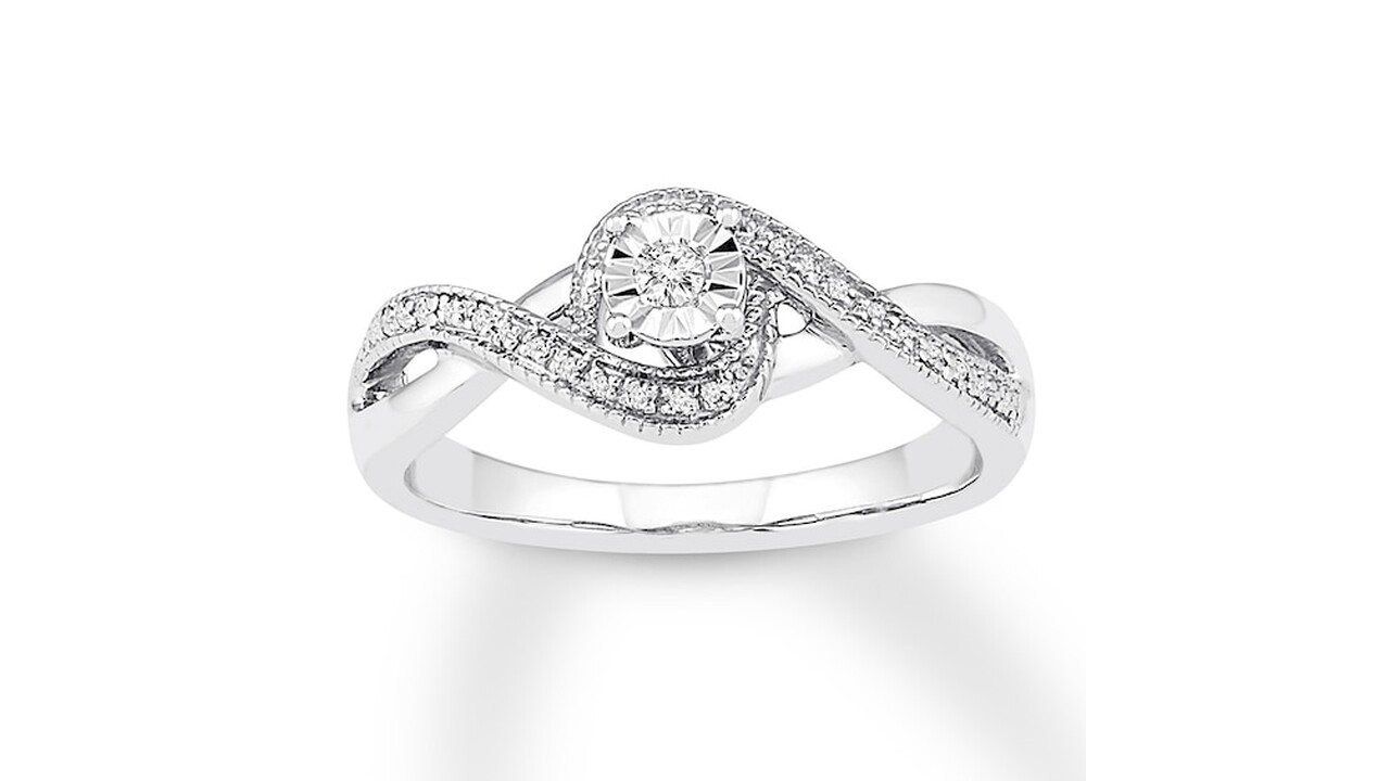 Creatable Pretty Promise Rings Kay Jewelers.