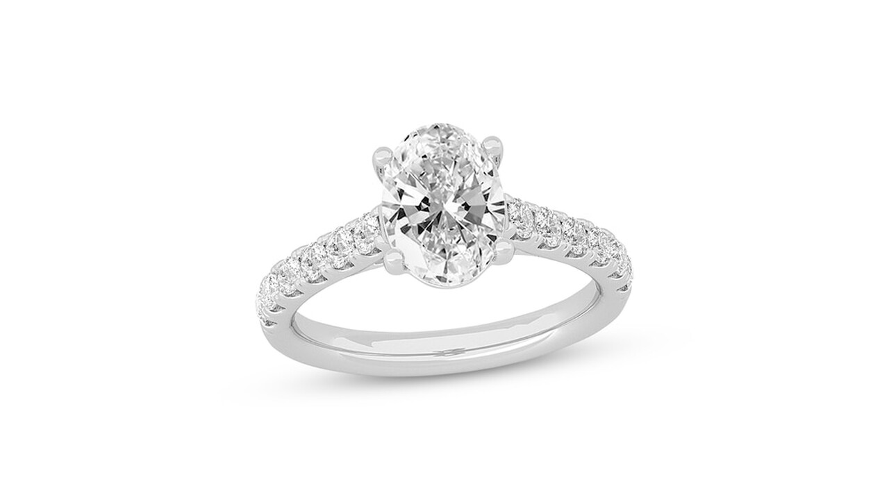Creatable - 💎Oval-Cut Engagement Ring - Kay Jewelers.