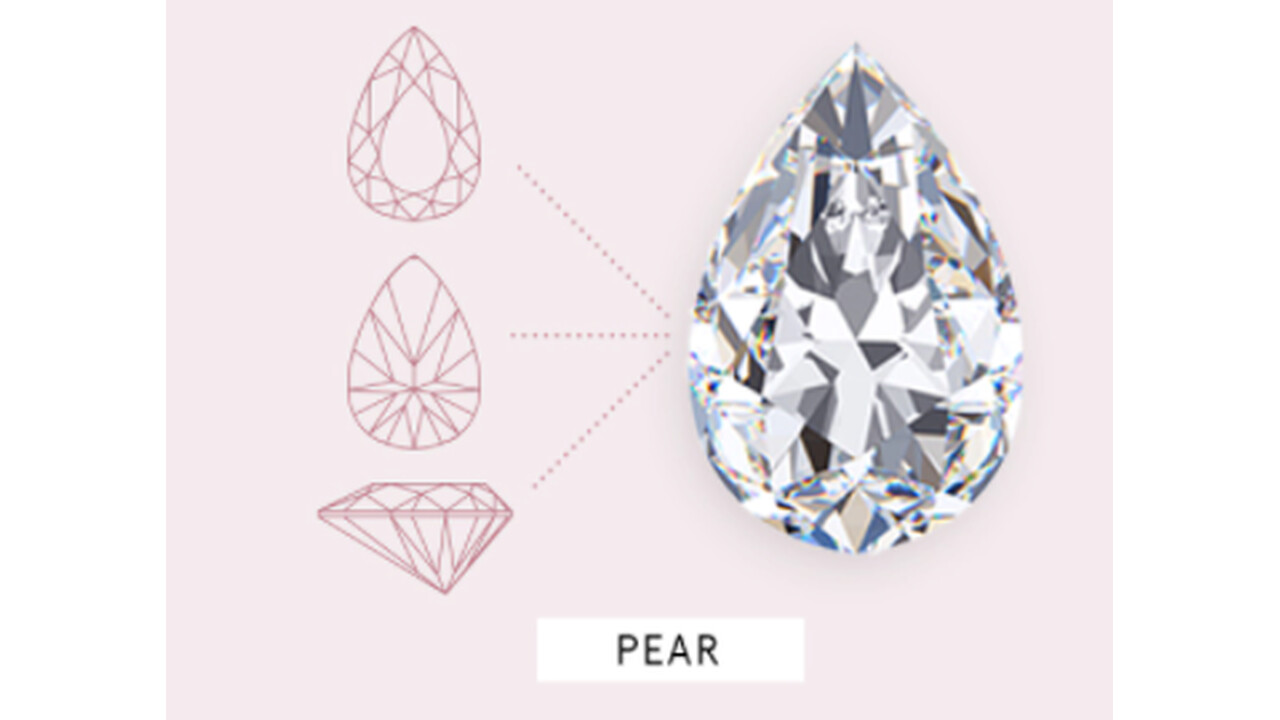 Creatable - Natural Pear shape Engagement Rings - Kay Jewelers.