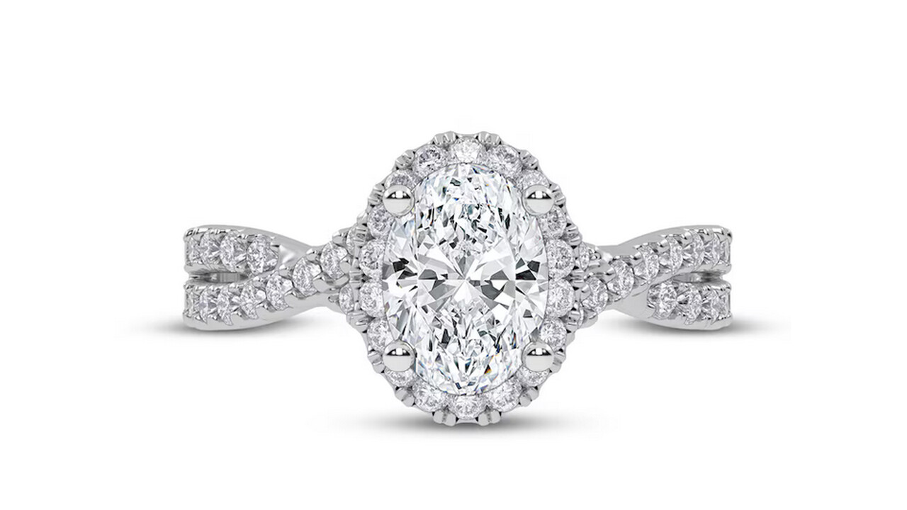 Creatable - Oval Diamond Engagement Rings - Kay Jewelers.