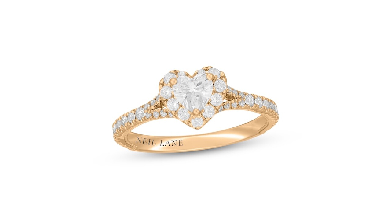 Creatable - Natural Heart-Cut Diamond Engagement Rings - Kay Jewelers.