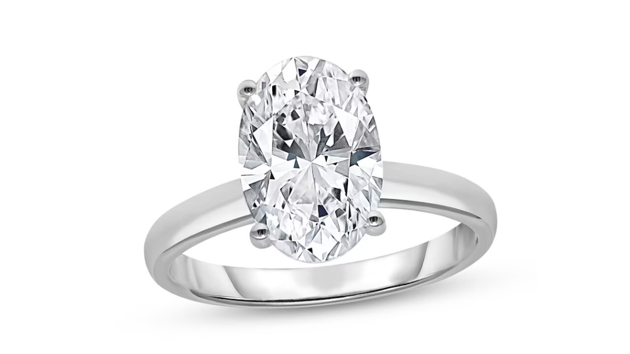 Creatable - A Love That Stands Out💍 Clearance Oval - Cut Engagement ...