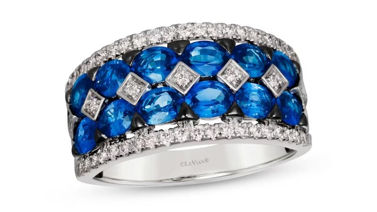 Creatable - Le Vian - Luscious Blue Sapphire Rings! - Kay Jewelers.