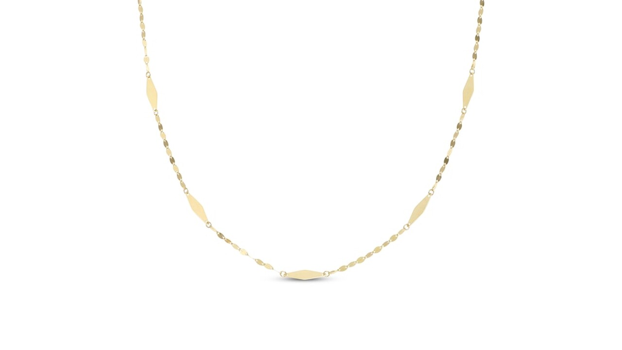 Creatable - Gold Station Chain - Kay Jewelers.