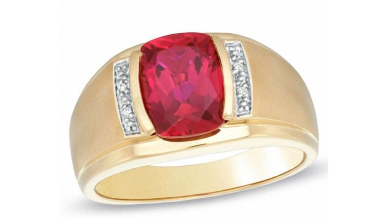 Creatable Men Ruby rings! Peoples Jewellers.