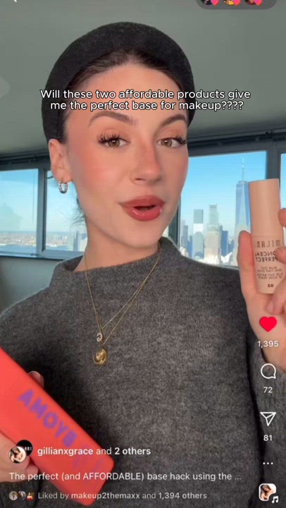 Raven Small - Video: EASY Byoma Milky Toner & Milani Foundation Hack